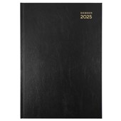 Diary Kyoto 3001P99 A4 Day To A Page Black